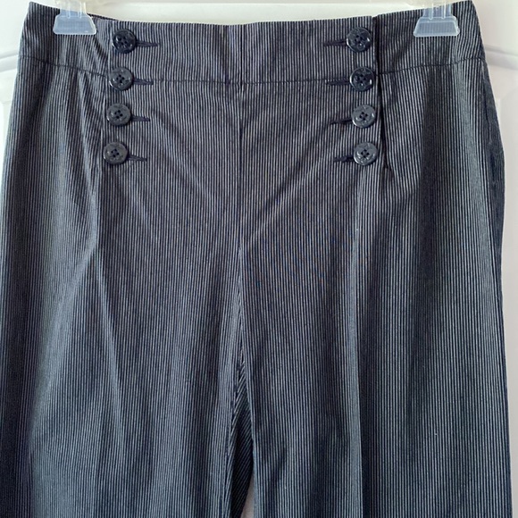 NWOT Nautica Pin Striped Trouser Pants size 6 - Picture 2 of 8